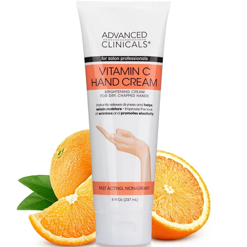 Miniatura 10 de Advanced Clinicals Crema hidratante de colágeno para manos y cuerpo para el cuidado de la piel para piel seca y agrietada. Loción calmante e Crema