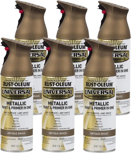 Miniatura 87 de Rust-Oleum 245197 Pintura en aerosol universal para todas las superficies, 12 onzas, negro satinado