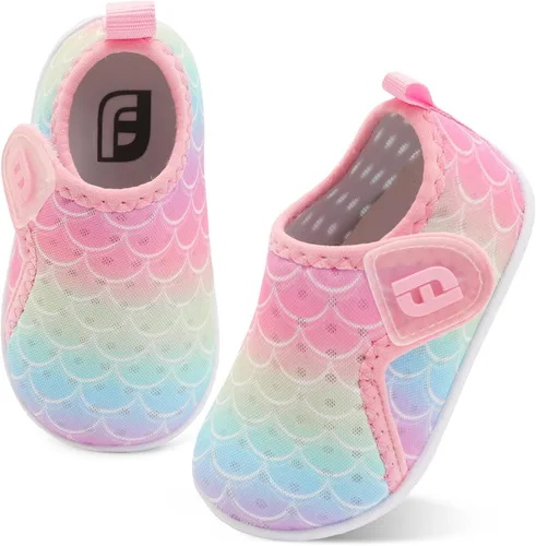 Miniatura 46 de JOINFREE Zapatos de agua para bebés y niños pequeños, sandalias para niños y niñas, zapatillas transpirables para caminar y correr