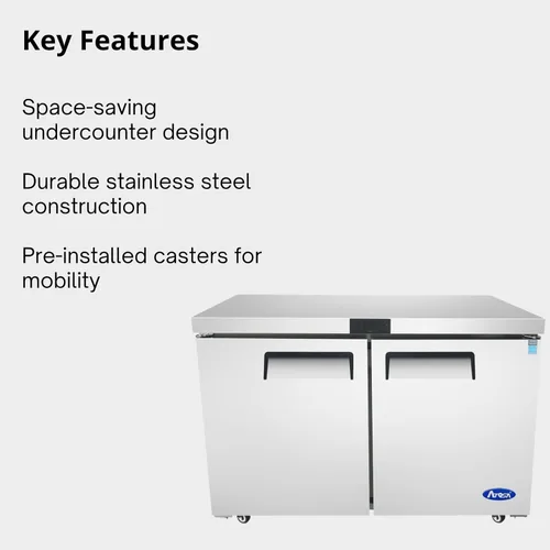 Miniatura 6 de Atosa Refrigerador comercial bajo encimera