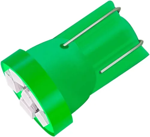 Miniatura 4 de Bombilla LED T10 194 168, 2825 T10 W5W 6SMD, luz verde automotriz, para panel de instrumentos, panel de instrumentos, cúpula para tablero