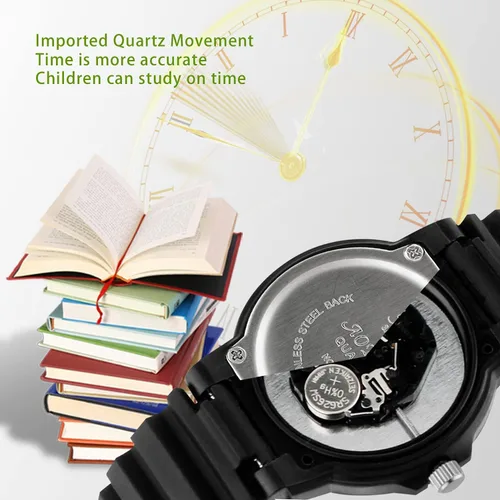 Miniatura 4 de Reloj analógico para niños y niñas, impermeable, deportivo, para exteriores, analógico, para niños de 3 a 12 años