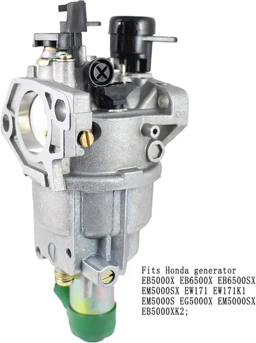 Miniatura 3 de Compatible con carburador 16100-ZE2-734 16100-ZE5-734 para Honda EB5000X EM5000SX EB6500 EB6500X EB6500SX generador para DEK 6500 6500EL 6500 7550