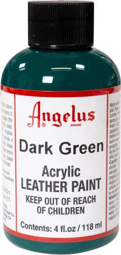 Miniatura 99 de Angelus - Pintura acrílica para cuero, 4 Fl Oz, color blanco - Pintura para cuero profesional flexible, resistente a grietas, arañazos