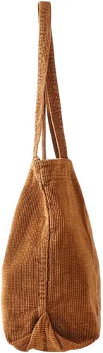 Miniatura 4 de Bolsos de hombro para mujer, bolsos de mano casuales de pana