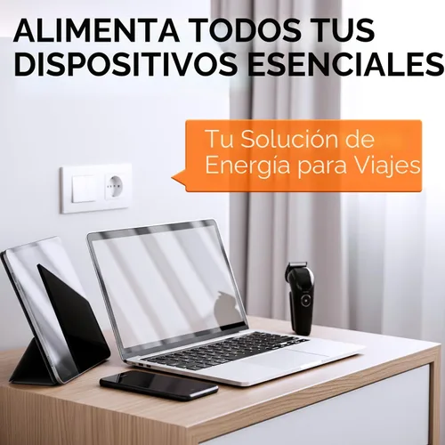Miniatura 4 de Unidapt Adaptador de enchufe de viaje de EE. UU., UE, AU, Reino Unido, NZ, CN a Estados Unidos (tipo B), enchufe de pared de 3 clavijas con conexión