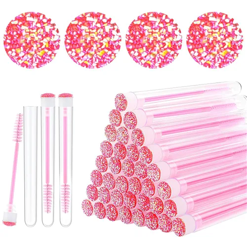 Miniatura 18 de Dming - 20 unidades de cepillo para pestañas, herramienta de maquillaje, suministros para extensiones de pestañas, cepillo de limpieza, rímel