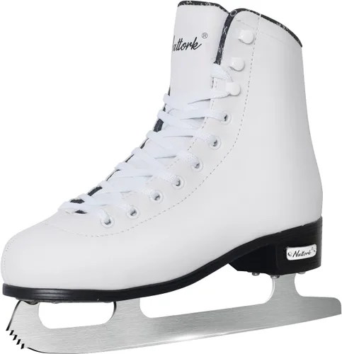 Miniatura 11 de Nattork Patines de Figura con Hojas de Acero Inoxidable de Excelencia para Patinaje sobre Hielo con Soporte Mejorado, Rendimiento de Fuerza