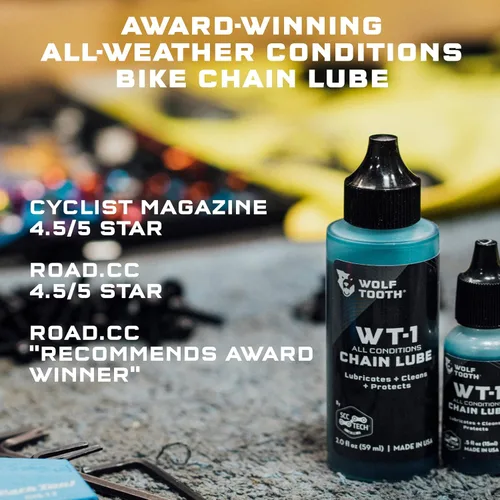 Miniatura 7 de Wolf Tooth Lubricante de cadena WT-1 2 oz bike-oils