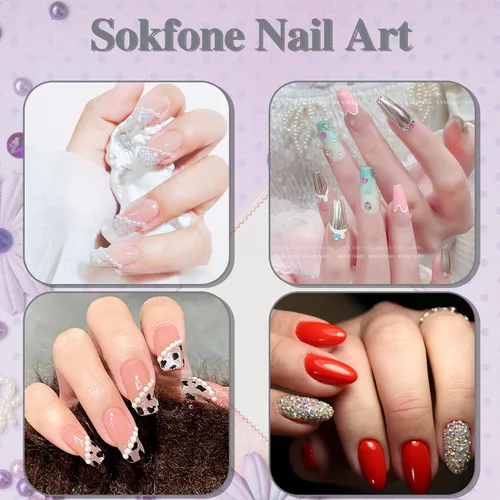 Miniatura 3 de 3 hojas de gemas de diamantes de imitación autoadhesivos para la cara, maquillaje, uñas, manualidades (negro)
