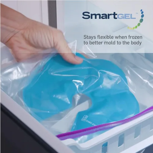 Miniatura 3 de NatraCure Paquetes de hielo reutilizables para senos y almohadillas de enfriamiento de gel de lactancia materna – Paquetes de hielo para pezones
