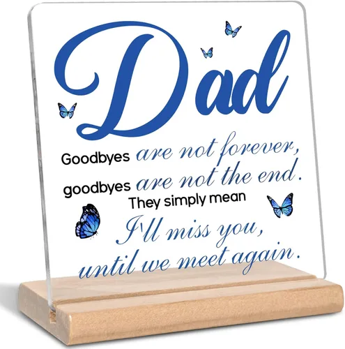 Miniatura 12 de Regalos inspiradores para hija, hijo, amigos y familia, placa acrílica con mensaje "Always Remember You Are Braver", placa motivadora con citas