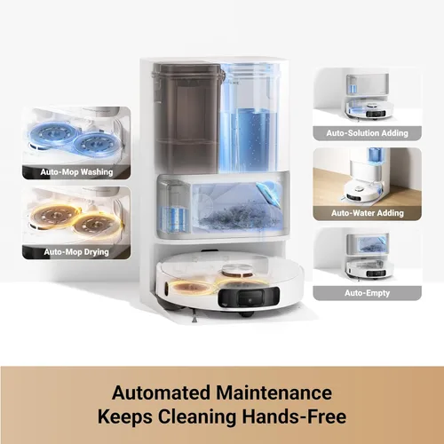 Miniatura 7 de DREAME Aspiradora y trapeadora robot L10s Ultra Gen 2 y aspiradora en seco y húmedo G10 Pro