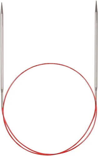 Miniatura 6 de Addi Turbo Lace - Agujas circulares para tejer, bronce blanco, 23.6 in, 0.059 in, 775-7 60 1,5