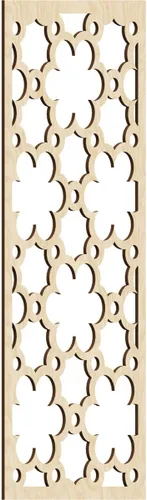 Miniatura 63 de Ekena Millwork WALW14X35X0250STGRO Southgate - Paneles de pared decorativos de madera con calado, 13 3/8 pulgadas de ancho x 34 3/8 pulgadas de rojo