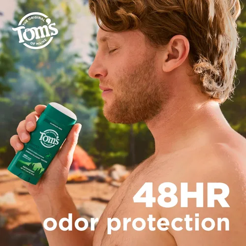 Miniatura 3 de Tom's of Maine North Woods - Desodorante natural para hombres y mujeres, sin aluminio, sin fragancias, tintes ni conservantes artificiales, sin