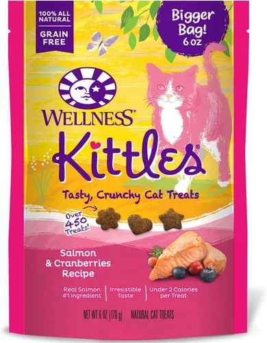 Miniatura 5 de Wellness CORE Alimento seco para gatos, sin granos, receta original, pavo, bolsa de 5 libras, paquete de golosinas naturales sin granos para gatos