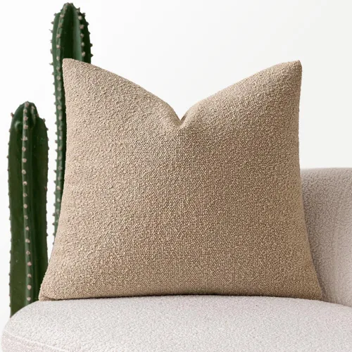 Miniatura 39 de MIULEE Funda de almohada texturizada con diseño de boucle, color azul aguamarina, funda de almohada lumbar sólida, decorativa de primavera, suave