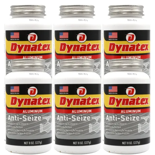 Miniatura 14 de Dynatex Lata de aluminio antiagarrotamiento de 8 onzas, uso general, evita la corrosión por agallas, resistente al calor y a la presión, aluminio