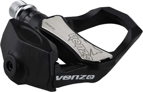 Venzo Pedales sellados para bicicleta de carretera compatibles con Look Keo (no compatible con tacos Shimano SPD-SL o Look Delta) 9/16 pulgadas con