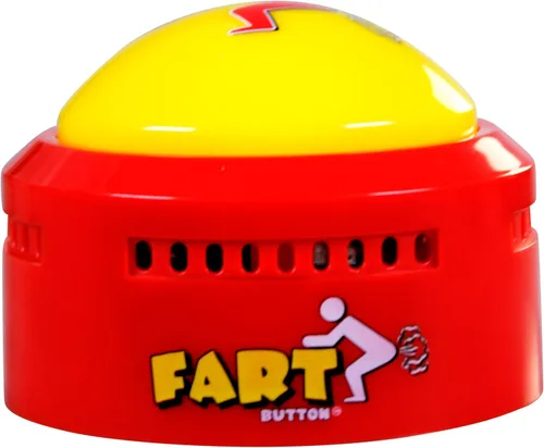 Miniatura 2 de Talkie Toys Products Botón de pedo - Se ilumina y reproduce 20 sonidos divertidos de pedos - Divertido regalo de broma y broma - Regalo divertido
