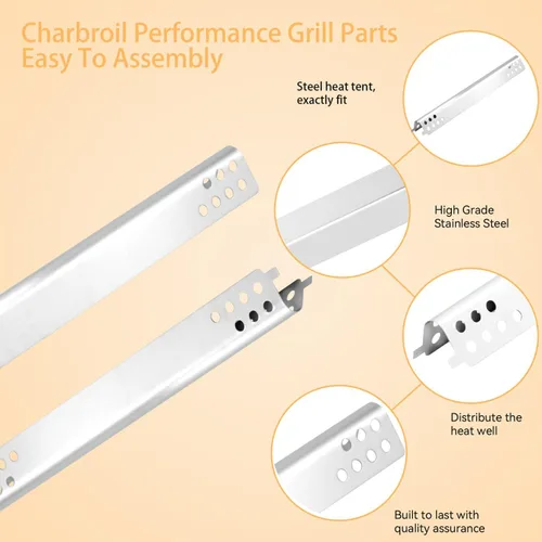 Miniatura 4 de Kit de piezas de reparación de parrilla para Charbroil Performance 5 quemadores 463347519 463275517 463347518 463243519 463373019 463243518 5pack