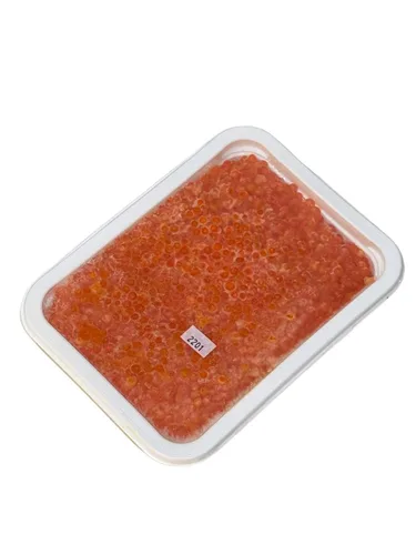 Miniatura 4 de Caviar Rojo Salmón, Huevas Chum Premium 2.2 lb 35.27 oz