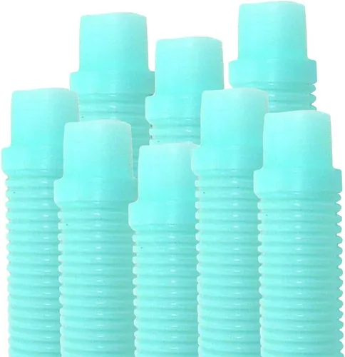 Puri Tech Kreepy Krauly Baracuda - Paquete de 8 limpiadores de piscina, aspiradora de 1.5 pulgadas por 48 pies, color aguamarina