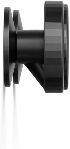 Miniatura 8 de KOHLER Componentes montaje en pared grifo de lavabo de baño con manijas industriales Mate negro