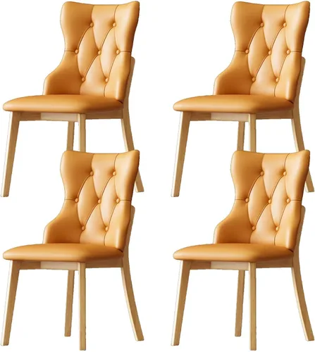 Miniatura 26 de Upholstered Dining Chairs Set, Modern Kitchen Dining Chairs Backrest Reading Office Desk Chair, for Living Room & Bedroom, Living Room, Home