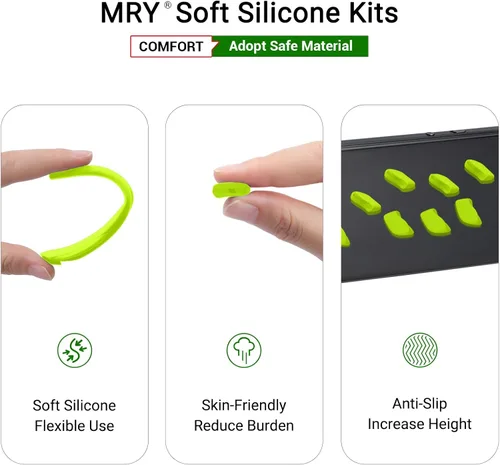 Miniatura 4 de Mryok Kits de boquillas de repuesto para Oakley Flak 2.0 OO9295 / 2.0 XL OO9188 - Opciones Verde