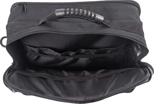 Miniatura 6 de Bolsa de herramientas de peluquería para peluquería de gran capacidad, equipo de pelo de poliéster, organizador de hombro, kit de aseo