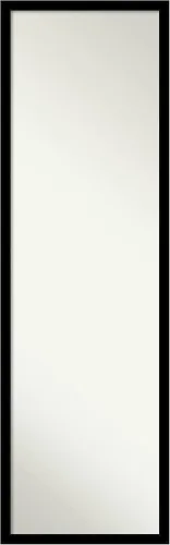Miniatura 10 de Amanti Art Espejo negro de longitud completa para puerta, 53 x 19 pulgadas, espejo de pared alto negro abadía de longitud completa, montado