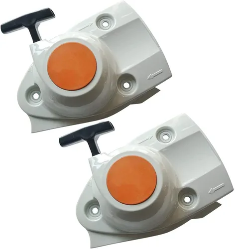 Conjunto de arranque de retroceso para motosierra Stihl TS410 TS420 Sierra de corte de hormigón 4238-190-0300 (paquete de 2)