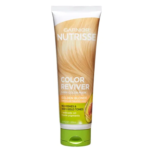 Miniatura 5 de Garnier Nutrisse Color Reviver Mascarilla de color de 5 minutos, marrón cálido para cabello teñido para nutrir y añade riqueza