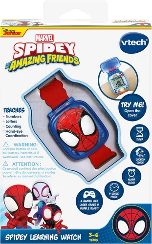 Miniatura 7 de VTech Spidey y sus Increíbles Amigos - Reloj de Aprendizaje de Spidey