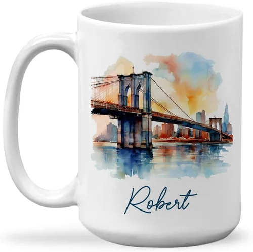 Miniatura 19 de Tazas de viaje con nombre personalizado Mount Rushmore National Memorial, tazas de viaje de cerámica personalizadas con diseño de lugar famoso
