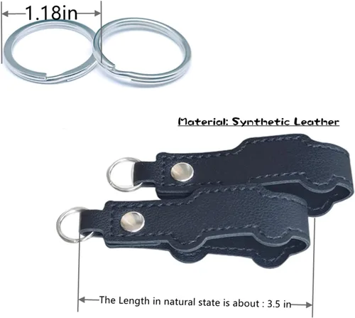 Miniatura 5 de 2 piezas de funda de llave inteligente de silicona para control remoto Acura RDX MDX Integra A-spec 2022 2023 2024 con 5 botones (negro)