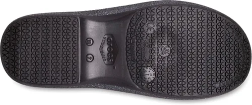 Miniatura 3 de Crocs Zuecos Neria Pro II para mujer, zapatos de trabajo antideslizantes, Negro