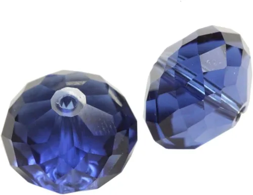Miniatura 31 de Adabele - 100 cuentas de cristal Rondelle sueltas facetadas austriacas de 0.315 pulgadas (0.315 in), espaciador de sol naranja compatible