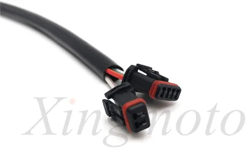 Miniatura 3 de NBX- Kit completo de cables para manillar de acero inoxidable de 35,5 a 16.0 in para Harley 14-17 Touring