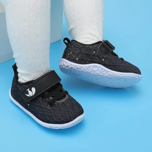 Miniatura 6 de FEETCITY Zapatillas de bebé para niños y niñas, zapatos para primeros pasos, zapatos de cuna para recién nacidos, zapatos sin cordones para niños
