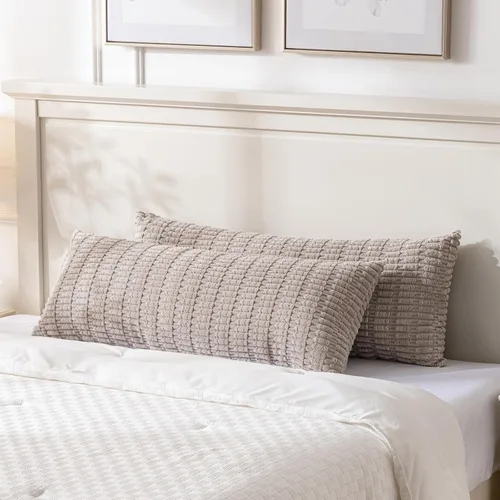 Miniatura 46 de Fancy Homi - Paquete de 2 fundas de almohada decorativas estilo bohemio de 16 x 16 pulgadas para sala de estar, sofá, cama, funda de cojín cuadrada