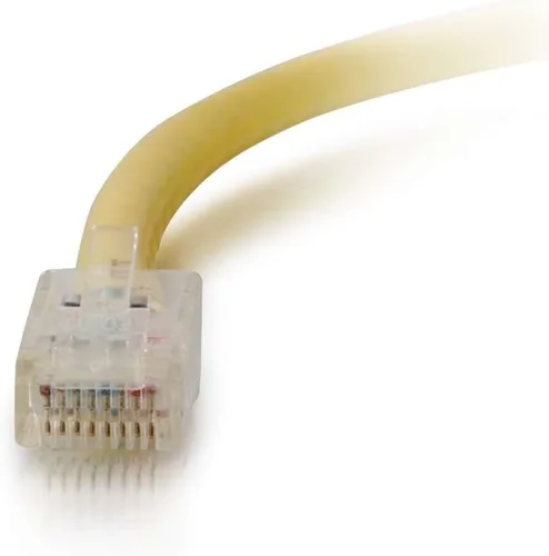 Miniatura 136 de C2G 24494 Cable cruzado Cat5e - Cable de conexión de red sin blindaje sin arranque, naranja (3 pies, 3.0 ft)