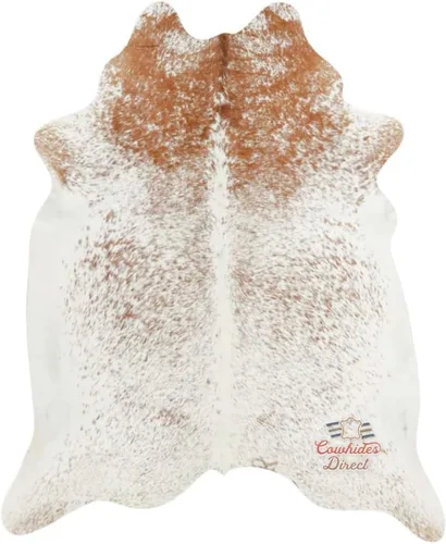 Miniatura 10 de Cowhides Direct Alfombra de piel de vaca auténtica (sal y pimienta), auténtica alfombra de vaca con respaldo de gamuza antideslizante, alfombras