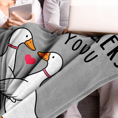 Miniatura 8 de AceThrills Regalos del día de San Valentín para ella, él, novio, novia, manta de aniversario de boda, regalos románticos de cumpleaños con texto