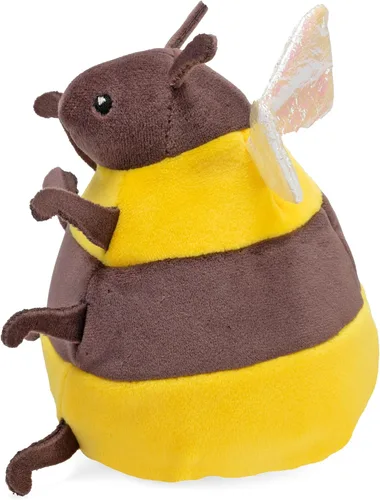 Miniatura 3 de Wild Republic Flipkins Bumble Bee, animal de peluche, 5 pulgadas, juguete de peluche, relleno es botellas de agua recicladas