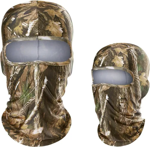 Miniatura 8 de WTACTFUL Máscara Facial de Camuflaje para Caza de Pavos – Ocultación Duradera para Aventuras al Aire Libre