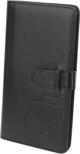 Miniatura 11 de Álbum de fotos, álbum de fotos universal de poliuretano de 3 pulgadas, 96 bolsillos, libro de almacenamiento de tarjetas bancarias para fotografía