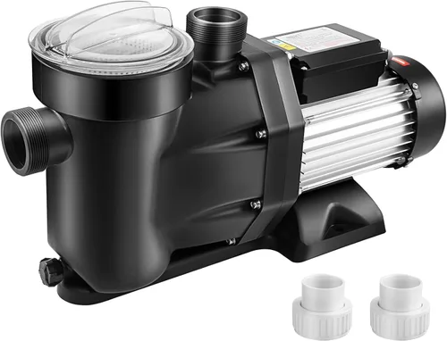 Miniatura 7 de Hitgrand Bomba de piscina autocebante de 2HP, bomba de piscina enterrada sobre el suelo mejorada de 110V/220V de doble voltaje, bombas de velocidad